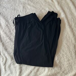 Old Navy High-Waisted SleekTech Black Joggers